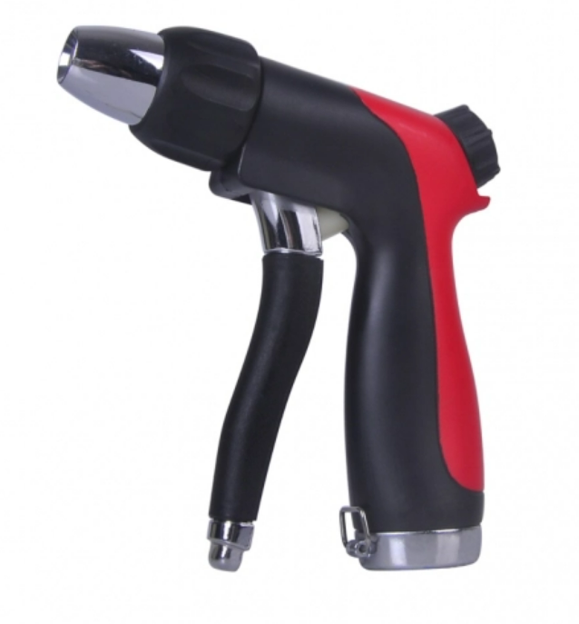 Adjustable Front Trigger Plastic Hose Nozzle with Flow Knob And Trigger Lock 