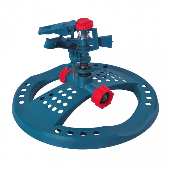 Plastic Impulse Sprinkler With Plastic Base