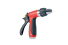 Rear Trigger Adjustable Plastic Hose Nozzle with 3-Way Spray Head