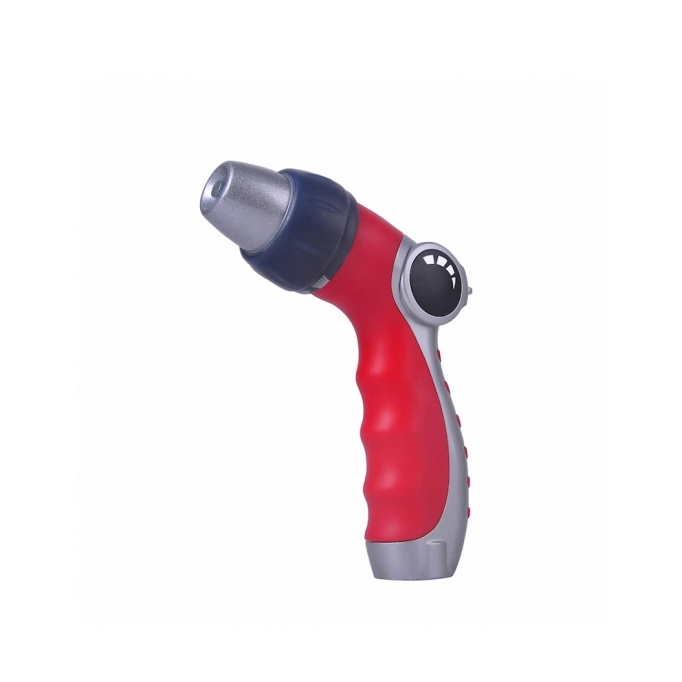 3-Way Metal Hose Nozzle with Thumb ON/OFF Control
