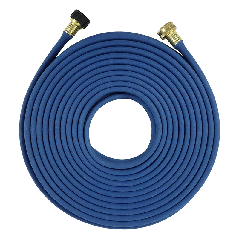 H2O WORKS 50 ft Lay-Flat Soaker Hose with Brass Ends