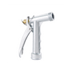 Adjustable Zinc Hose Nozzle with Rear Trigger and Attachable Threaded Head
