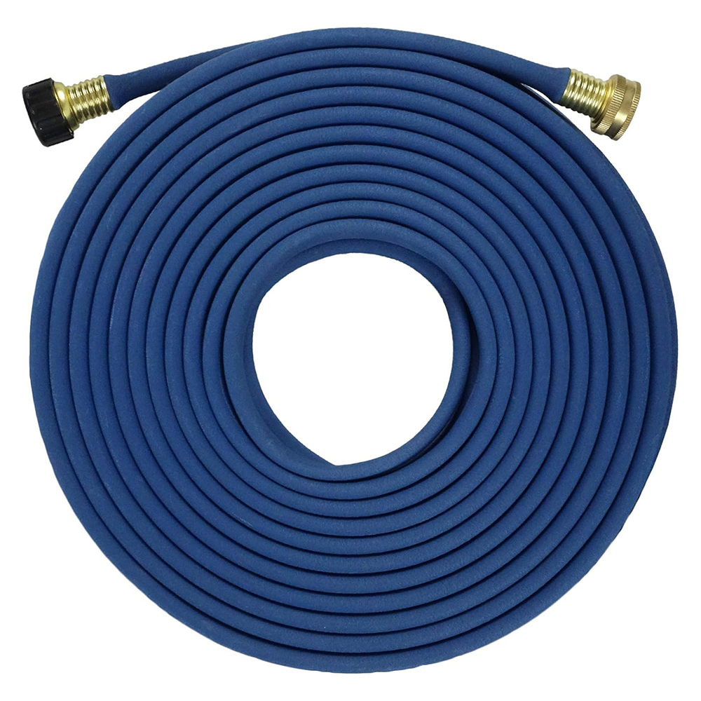 50FT Space-Saving Soaker Hose with Flat-Lay Easy Storage Design