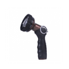 6-Pattern Heavy-Duty Metal Garden Hose Nozzle with Thumb ON/OFF Control