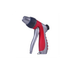 Heavy-Duty Zinc 6-Pattern Garden Hose Nozzle with Front Trigger and TPR Grip