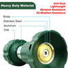 Heavy Duty Metal Garden Hose Nozzle with Adjustable Flow
