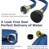 50FT Even-Flow Soaker Hose for Large Gardens and Full Coverage