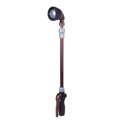Heavy Duty 6-Pattern Extendable Water Wand, 25–36 Inch with Thumb On/Off Control