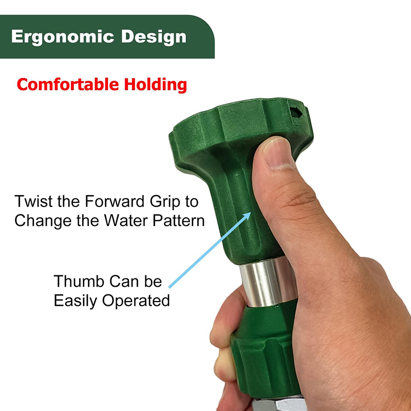 H2O WORKS Heavy-Duty Garden Hose Nozzle