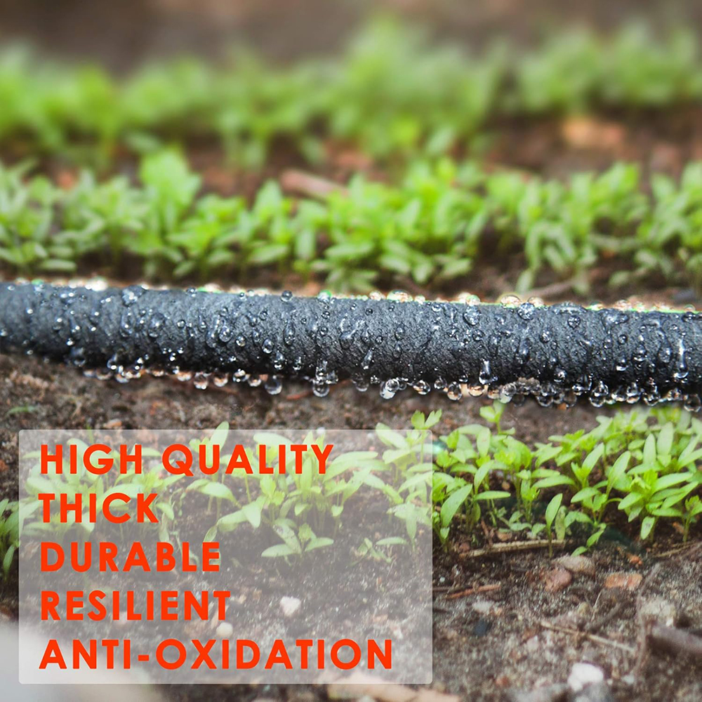 25FT Compact Buriable Soaker Hose for Small Beds