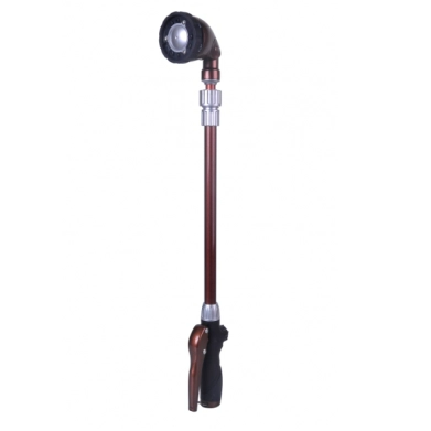 Heavy Duty 6-Pattern Extendable Water Wand, 25–36 Inch with 90° Rotating Head