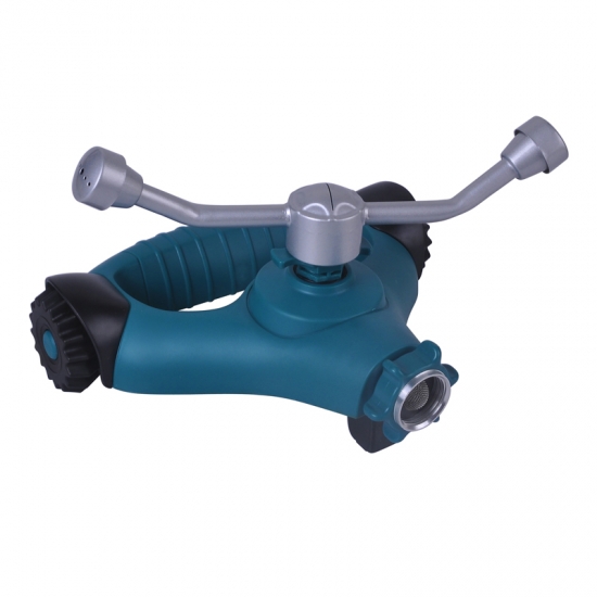 Heavy Duty 2-Arm Sprinkler with Wheel Base