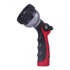 8-Pattern Heavy Duty Die-Cast Metal Hose Nozzle with Thumb ON/OFF Control