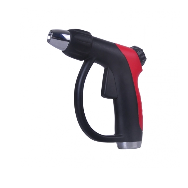 L-Shape 3-Way Adjustable Plastic Hose Nozzle with Flow Control Knob