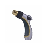 3-Way Adjustable Metal Hose Nozzle with Thumb ON/OFF Control