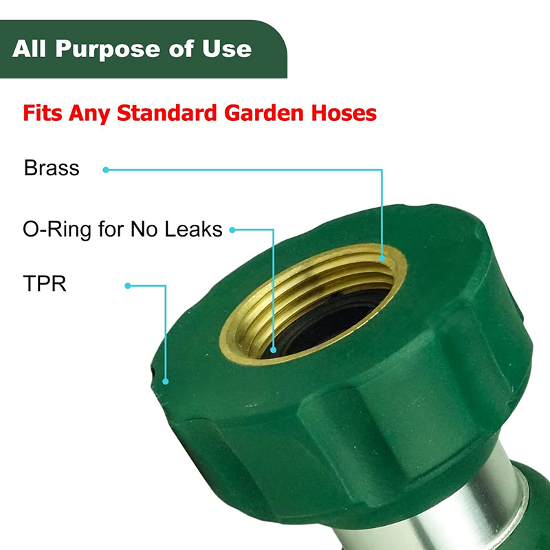 H2O WORKS Heavy-Duty Garden Hose Nozzle