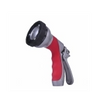 Heavy-Duty 6-Pattern Metal Garden Hose Nozzle with Rear Trigger And Zinc Body