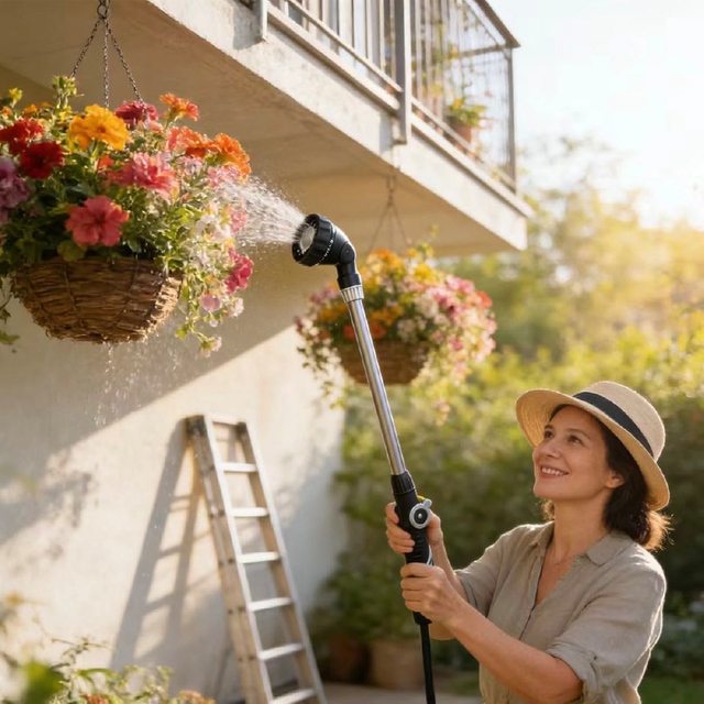 Light Flexible Garden Wand for Home Patio and Balcony Use